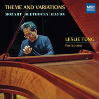 Theme and Variations - Mozart, Beethoven and Haydn - Leslie Tung, fortepiano. © 2018 MSR Classics