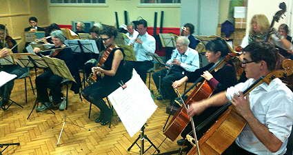 A Mornington Sinfonia performance. Photo © 2011 George Coulouris