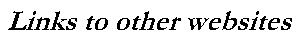 Links to other websites