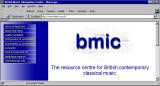 BMIC - British Music Information Centre