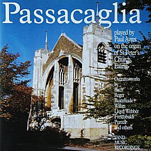 Passacaglia, played by Paul Ayres on the organ of St Peter's Church, Ealing