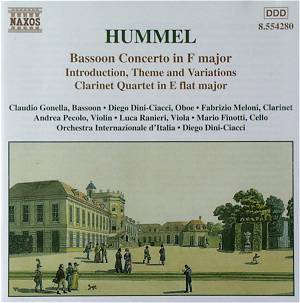 Hummel on Naxos - 8.554280