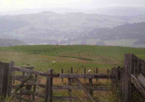 Landscape near Presteigne.