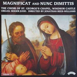 Magnificat and Nunc Dimittis. St. George's Chapel Choir, Windsor. Copyright (c) 1998 Priory Records