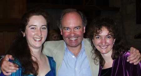 Alice Neary, David Campbell and Gretel Dowdeswell at Presteigne. Photo copyright (c) 1999 Keith Bramich