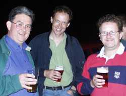 George Vass with members of the Vanbrugh Quartet. Photo copyright (c) 1999 Keith Bramich