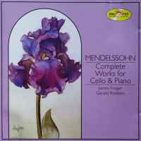 Mendelssohn - Complete Works for Cello and Piano. Copyright (c) 1999 Discover International
