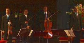 The Vanbrugh Quartet. Photo copyright (c) 1999 Keith Bramich