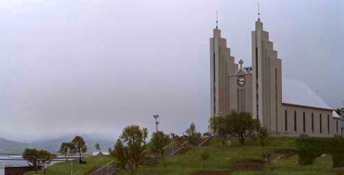 Akureyri Church. Photo copyright (c) Keith Bramich