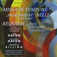 Missa in Tempore Belli / Requiem 'Opus Ultimum'. Copyright (c) 1991/2 Haenssler Verlag