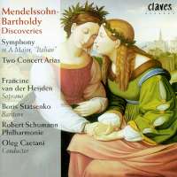 Mendelssohn Discoveries. Copyright (c) 1999 Claves Records