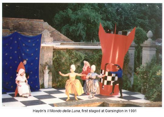Haydn's Il Mondo della Luna, first staged at Garsington in 1991