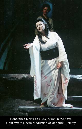 Constance Novis as Cio-Cio-San in the new Castleward Opera production of Madame Butterfly