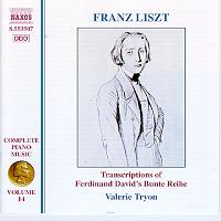 Liszt transcriptions. Copyright (c) 2000 HNH International Ltd.