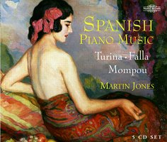 Spanish Piano Music - Turina - Falla - Mompou. Martin Jones. Copyright (c) 1999 Nimbus Communications International Ltd.