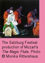 The Salzburg Festival production of Mozart's 'The Magic Flute'. Photo (c) Monika Rittershaus