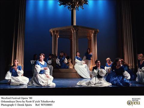 Wexford Festival Opera '00. Orleanskaya Deva by Piotr Il'yich Tchaikovksy. Photograph (c) Derek Speirs