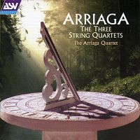 Arriaga: The Three String Quartets (c) 2000 ASV Ltd.