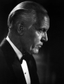 Gunnar Johansen portrait (profile) by Edgar Obma.