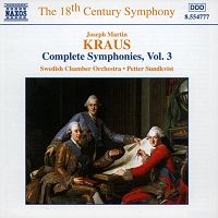 Kraus Complete Symphonies Vol 3 (c) 2000 HNH International Ltd