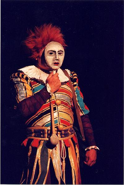 The clown from I Pagliacci