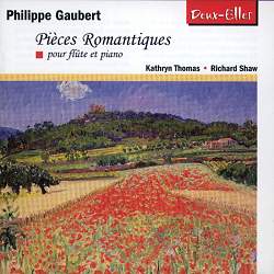 Philippe Gaubert - Pièces Romantiques pour flûte et piano (c) 2000 Deux-Elles Ltd