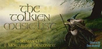 The Tolkien Music List