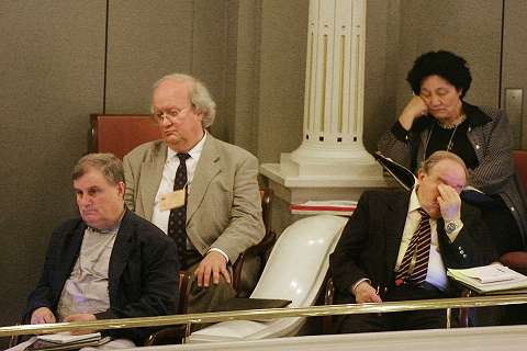 Jurors at the 2001 Van Cliburn International Piano Competition