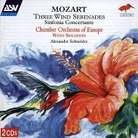 Mozart: Three Wind Serenades (c) 2001 ASV Ltd