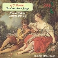 G F Handel - The Occasional Songs (p) 2001 SOMM Recordings