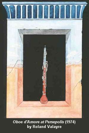 'Oboe d'Amore at Persepolis' (1974) by Roland Valayre