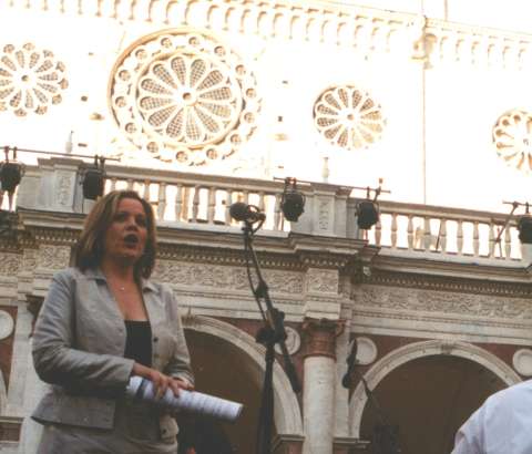 Renée Fleming at Spoleto. Photo: Bill Newman
