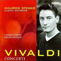Vivaldi - Steger - I Barocchisti. (p) 2000 Claves Records