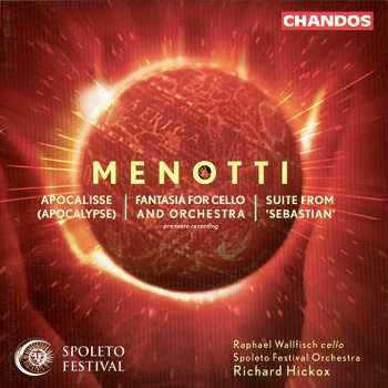 Menotti: Apocalisse CD cover. (c) 2001 Chandos Records Ltd