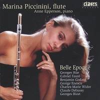Flute recital 'Belle Epoque' - Marina Piccinini and Anne Epperson. © 2000 Claves Records