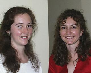 Alice Neary (left) and Gretel Dowdeswell. Photo: Keith Bramich