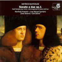 Dietrich Buxtehude: Sonate a due Op 1. © 2002 harmonia mundi