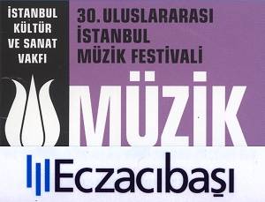 Istanbul Music Festival and sponsor (Eczacibasi) logo