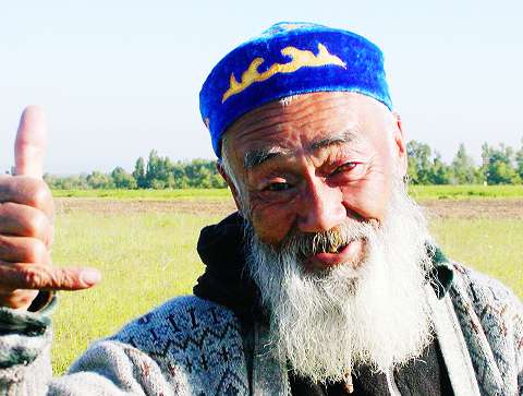 A Kazakh archaeologist. Photo: Howard Smith