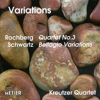 Variations - Kreutzer Quartet. © 2000 Metier Sound and Vision