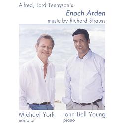 Alfred, Lord Tennyson's Enoch Arden, music by Richard Strauss. Michael York (left), narrator, John Bell Young, piano. Photo © Russell Baer, www.russellbaer.com