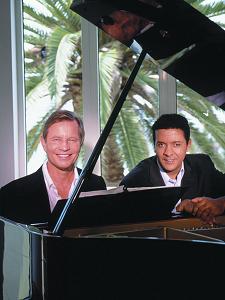 Michael York (left) and John Bell Young. Photo © Russell Baer, www.russellbaer.com
