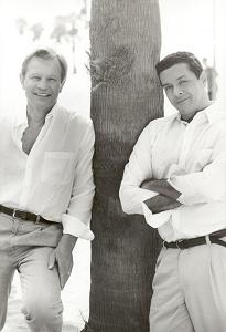 Michael York (left) and John Bell Young. Photo © Russell Baer, www.russellbaer.com