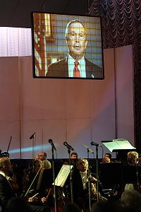 Michael Bloomberg, Mayor of the City of New York, speaking in Kiev via video message