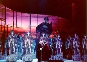 Branko Samarovski as The Composer and Alfred Sramek as The Devil. Photo: Axel Zeininger