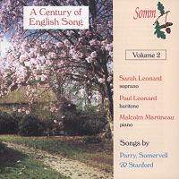 A Century of English Song, Volume 2. © 1999 Somm Recordings