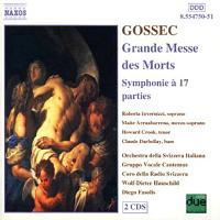 Gossec: Grande Messe des Morts (c) 2001 HNH International Ltd