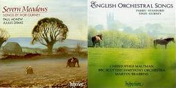 'Severn Meadows' and 'English Orchestral Songs' CD covers © Hyperion Records Ltd
