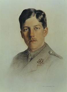Charles Sorley (portrait by Cecil Jameson). Photo: The Imperial War Museum, London