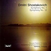 Dmitri Shostakovich: Symphony No 1, Symphony No 12. Vakhtang Jordania © 2002 Angelok1 Classics